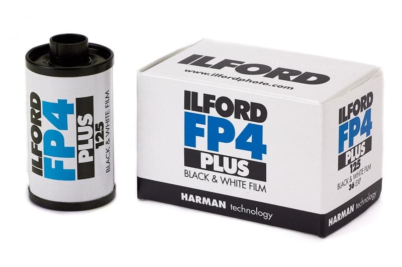 Ilford Photo FP4 Plus 125 Black and White Negative Film, 35mm 135