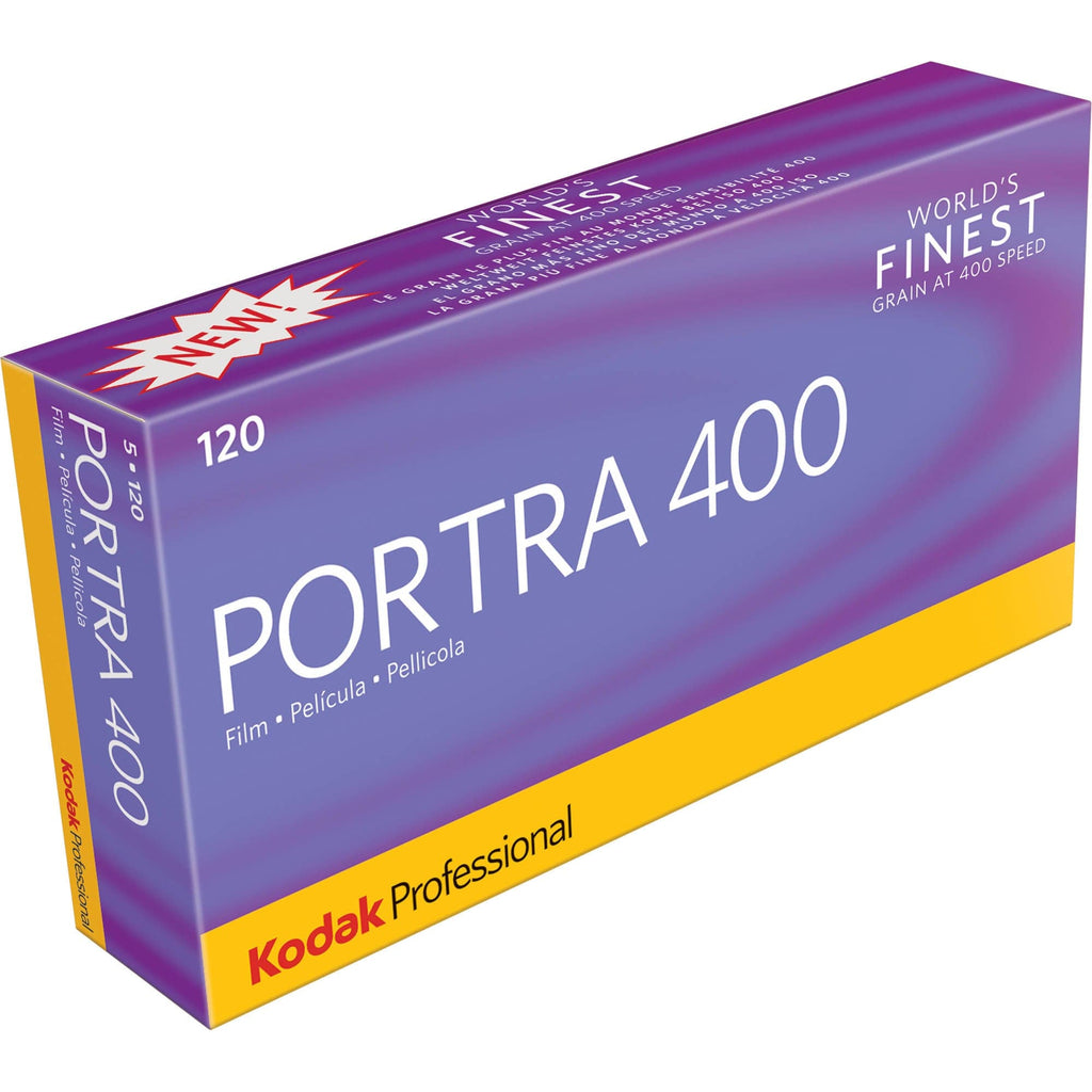 KODAK Portra 400 Color Negative Film, 120 5 pack 120 Medium Format