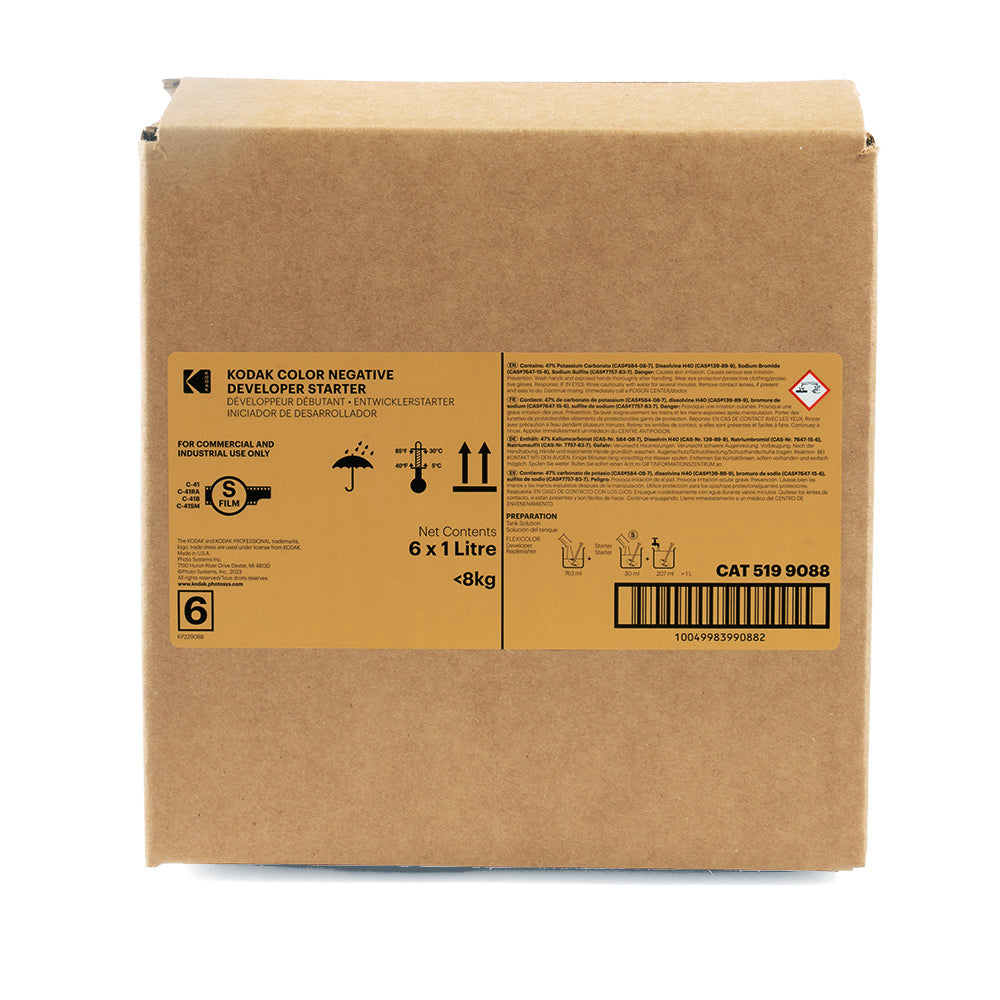KODAK Color Negative Developer Starter, 6 x 1L (6 Pack) for
