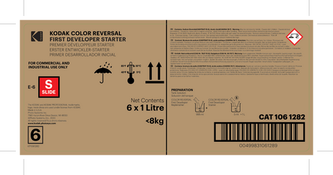 Color Reversal First Developer Starter 12 x 500mL Conc.