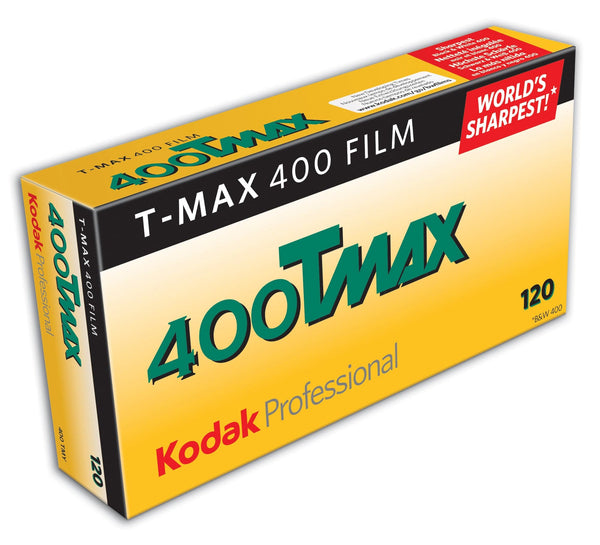 KODAK Tmax 400 Black and White Negative Film, 120 roll 5 pack