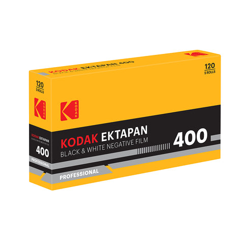 Ektapan 400 Black and White Negative Film, 120 5-Pack