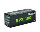 RPX 100 Medium Speed B&W Negative Film, 120