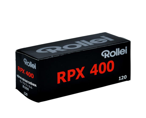 RPX 400 High Speed B&W Negative Film, 120